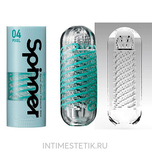 Мастурбатор TENGA SPINNER PIXEL Мастурбатор TENGA SPINNER PIXEL